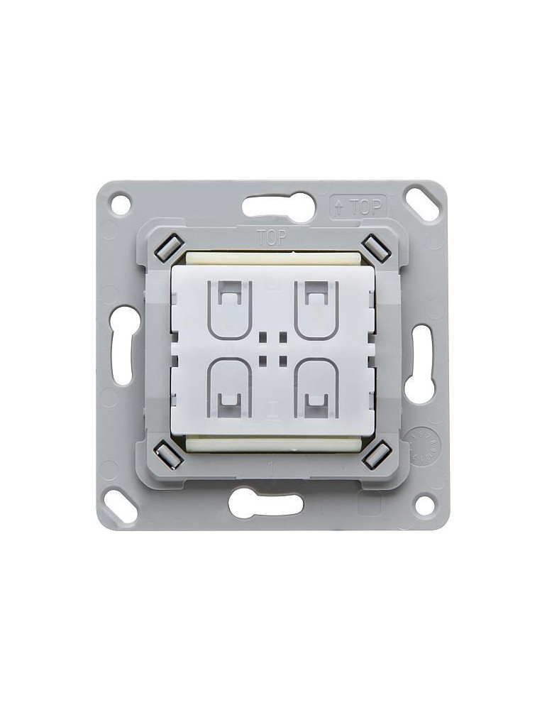 Interrupteur mural radio sans fil blanc – KOPP Blue-Control – Réf 867001011