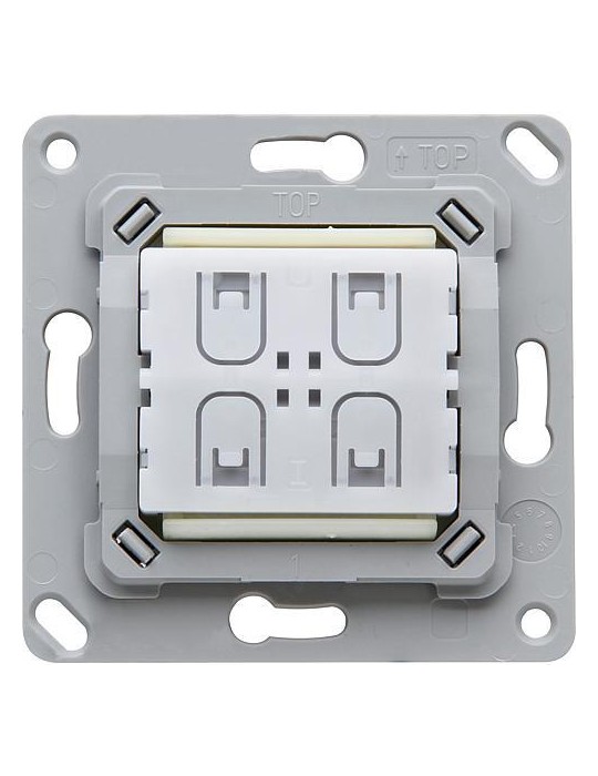 Interrupteur mural radio sans fil blanc – KOPP Blue-Control – Réf 867001011