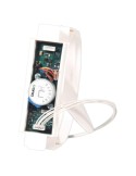 Coude d’alimentation rond avec support douchette intégré - Sphera ZSUP031