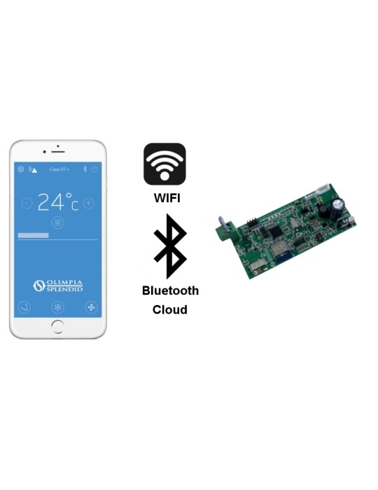 Kit climatisation Wi-Fi - B1015 OLIMPIA SPLENDID