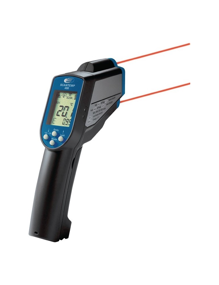 Thermomètre infrarouge professionnel à visée laser