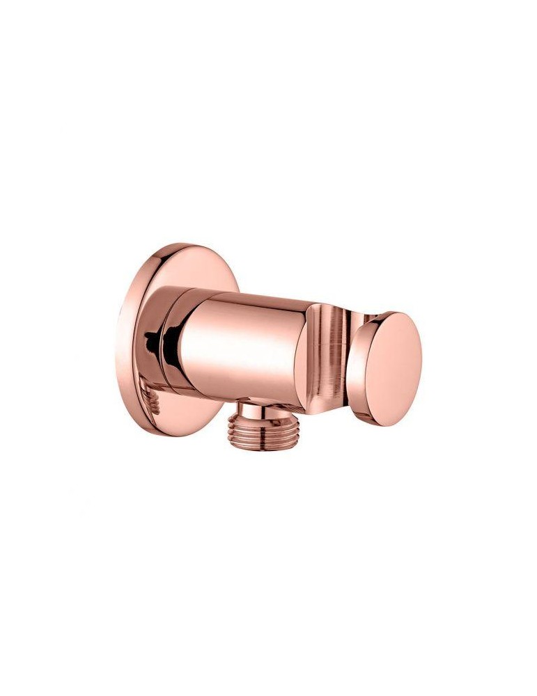 Coude d’alimentation rond avec support douchette intégré - Sphera ZSUP031