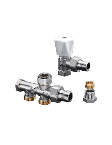 Kit de raccordement de radiateur B coudé 1/2″ Oventrop