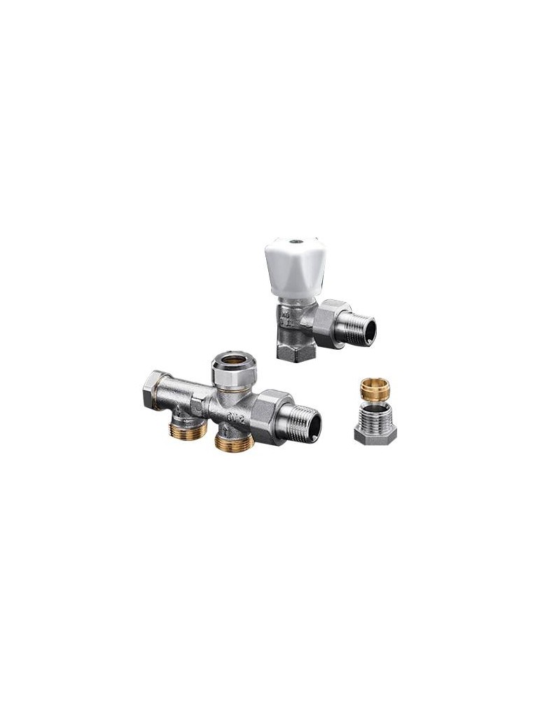 Kit de raccordement de radiateur B coudé 1/2″ Oventrop