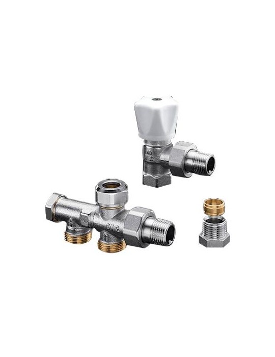 Kit de raccordement de radiateur B coudé 1/2″ Oventrop
