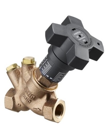 Vanne d’équilibrage en bronze 1 1/4" - Oventrop...