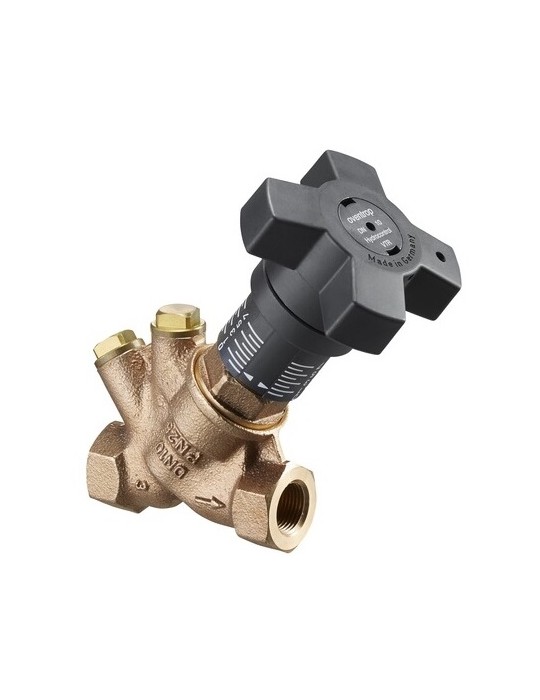 Vanne d’équilibrage en bronze 1 1/4" - Oventrop Hydrocontrol VTR PN25 DN32
